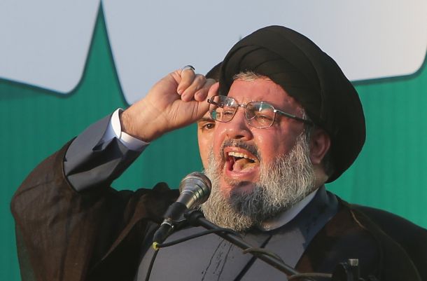 في خطابه حول غزة أضحكت عليك الصبيان ياحسن نصر " أبو شوية "