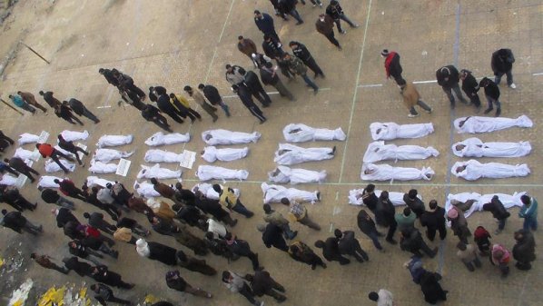 المرصد السوري: 2100 شخص ماتوا بسجون الأسد عام 2014