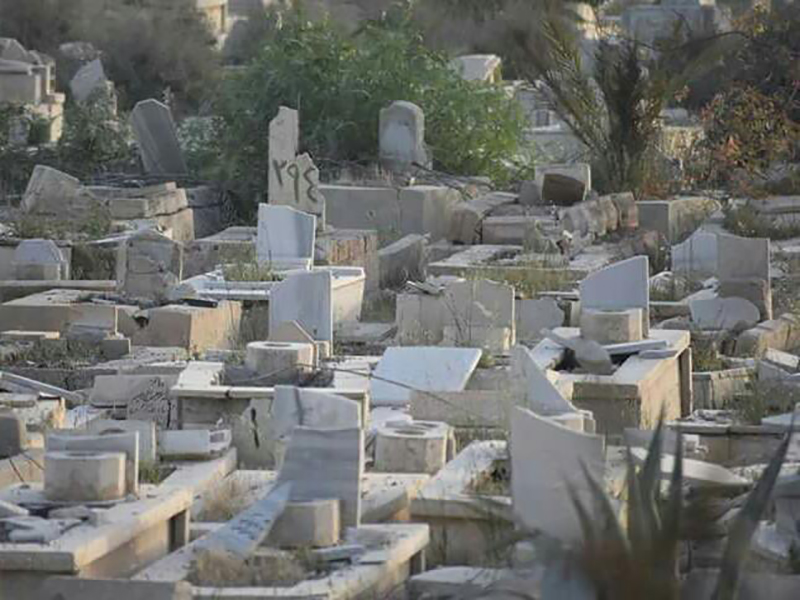 نبش القبور من جديد في مخيم اليرموك القوات الروسية وقوات النظام في سوريا للبحث عن رفات جنود "إسرائيليين"
