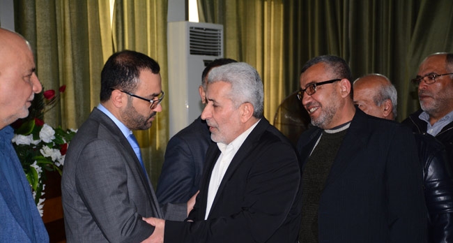 وفد من "الجهاد" يقدم التبريكات لوزير الثقافة محمد داود