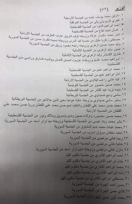 لبنان يمنح جنسيته لمقربين من نظام الأسد