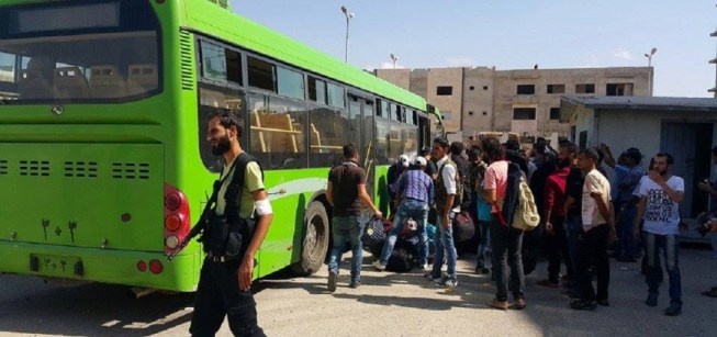 طرد اللاجئين الفلسطينيين إلى الشمال السوري برعاية روسية