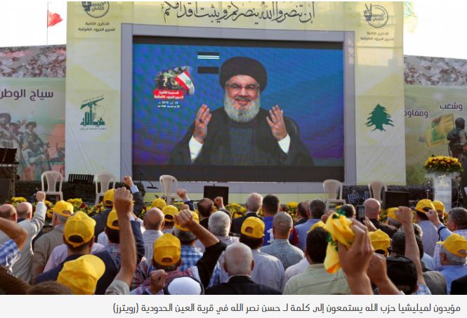 إعلان الحرب على "إسرائيل" من الضاحية الجنوبية